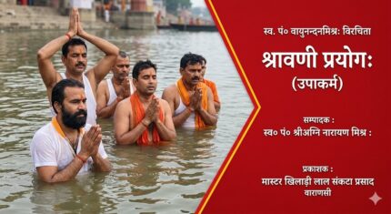 Shravani Upakarma (उपाकर्म) Book | श्रावणी प्रयोगः | Yajurveda Upakarma Vidhi | Sanskrit Ritual Guide | Vedic Sanskar Granth