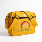 Om Namah Shivaya Multi Colour Canvas Shoulder Bag - Image 4