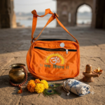 Om Namah Shivaya Multi Colour Canvas Shoulder Bag - Image 3