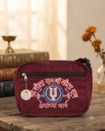 Shri Sita Ram Ayodhya Dham Canvas Shoulder Bag - Image 2